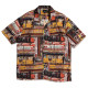 Huf Ανδρικό πουκάμισο Corner Store S/S Resort Shirt